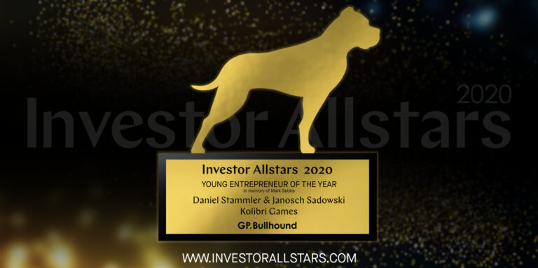 Kolibri Games CEOs Awarded as Young Entrepreneurs of the Year at Investor Allstars 2020